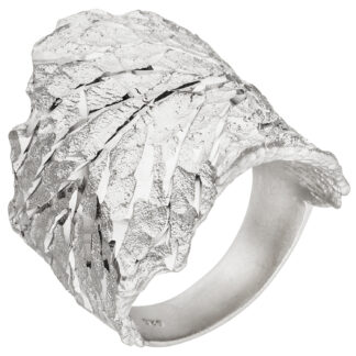 Ring "Pfefferminzblatt" 925 Silber