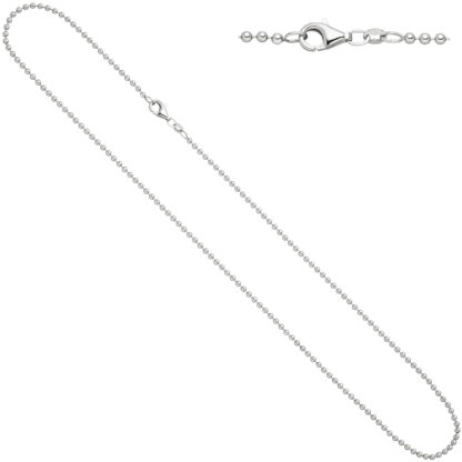 Collier "Ginko" 925 Silber 50 cm – Bild 2