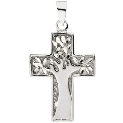 Anhänger "Kreuz/Baum" 925 Silber