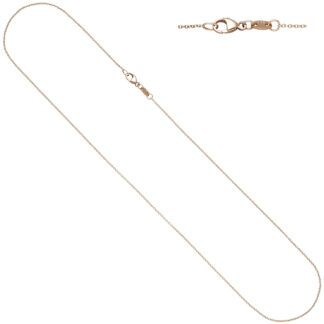 Rund-Ankerkette 585 Rotgold ca. 1 mm ca. 42 cm