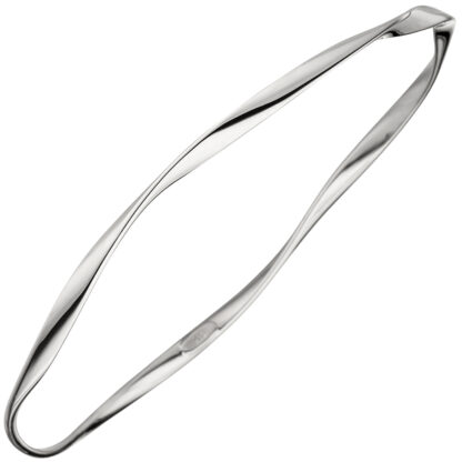 Armreif 925 Silber gedrehtes Design