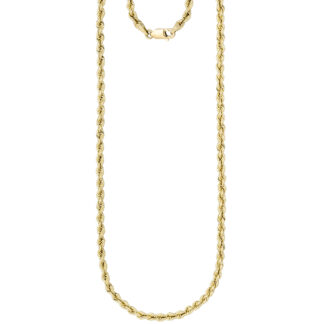 Kordelkette 375 Gelbgold ca. 3,1 mm 60 cm