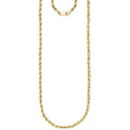 Kordelkette 375 Gelbgold ca. 3,1 mm 60 cm
