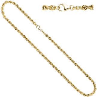 Kordelkette 585 Gelbgold ca. 4,9 mm ca. 80 cm