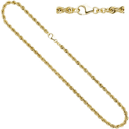 Kordelkette 585 Gelbgold ca. 4,9 mm ca. 80 cm