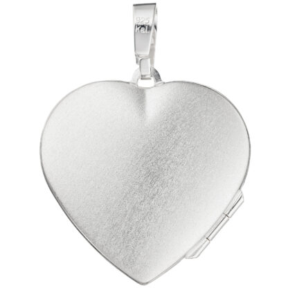 Medaillon "Herz mit Flügel" 925 Silber – Bild 4