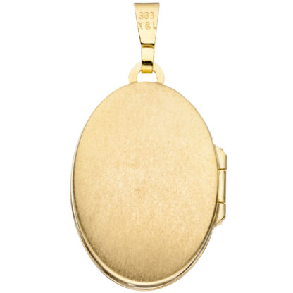Medaillon "Flügel" 333 Gelbgold oval – Bild 4