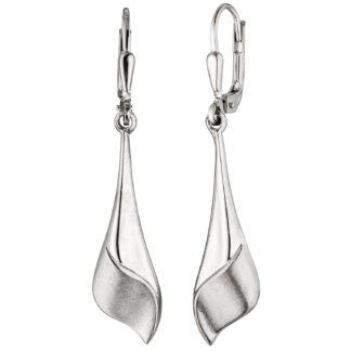 Boutons 925 Silber/teilmattiert ca. 40 mm