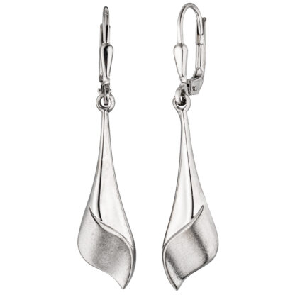 Boutons 925 Silber/teilmattiert ca. 40 mm