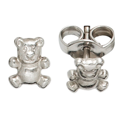 Kinder Ohrstecker "Bärchen" 925 Silber