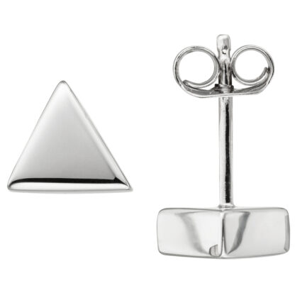 Ohrstecker "Dreiecke" mit Anhänger 925 Silber – Bild 2