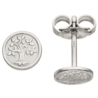 Ohrstecker "Baum" 925 Silber