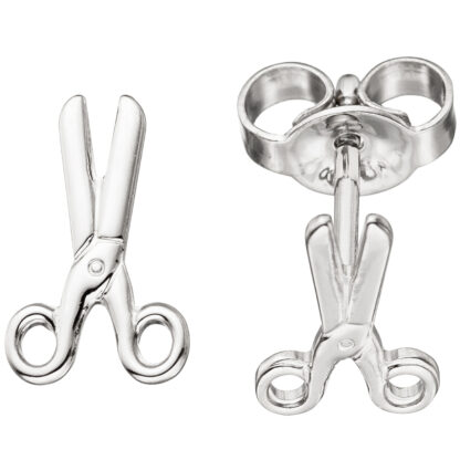 Ohrstecker "Schere" 925 Silber