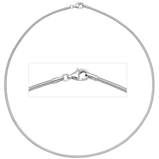 Halsreif 925 Silber 2 mm 45 cm