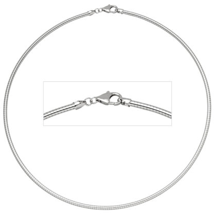 Halsreif 925 Silber 2,8 mm 45 cm