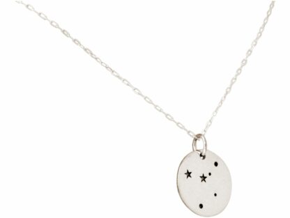 Collier "Krebs" rund 925 Silber Sternzeichen – Bild 2