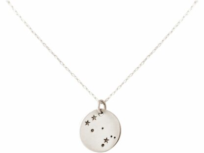 Collier "Zwillinge" rund 925 Silber Sternzeichen