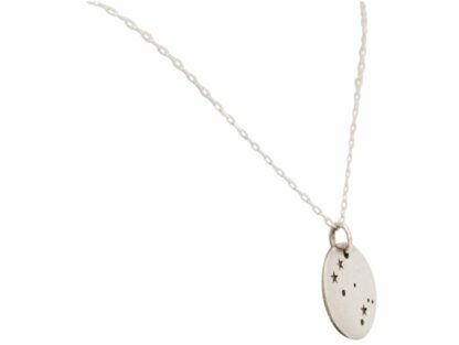 Collier "Zwillinge" rund 925 Silber Sternzeichen – Bild 3