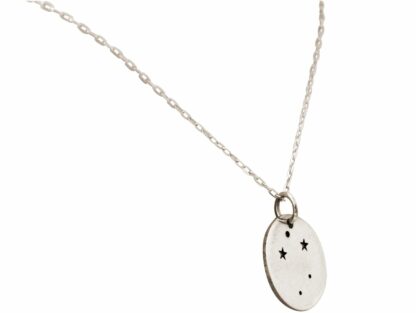 Collier "Waage" rund 925 Silber Sternzeichen – Bild 3