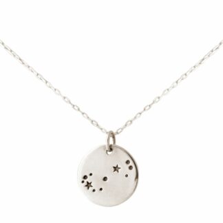 Collier "Skorpion" rund 925 Silber Sternzeichen