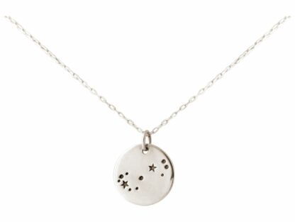 Collier "Skorpion" rund 925 Silber Sternzeichen