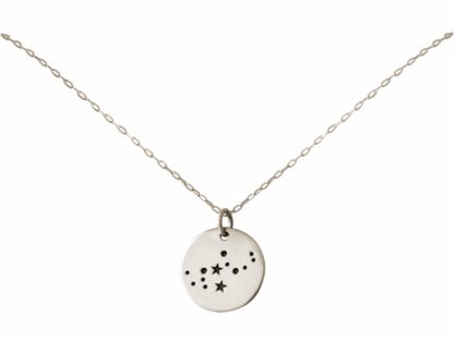 Collier "Jungfrau" rund 925 Silber Sternzeichen