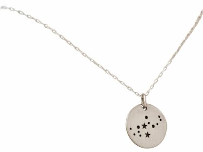 Collier "Jungfrau" rund 925 Silber Sternzeichen – Bild 4