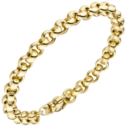 Erbsarmband 585 Gelbgold ca. 6,1 mm ca. 19 cm