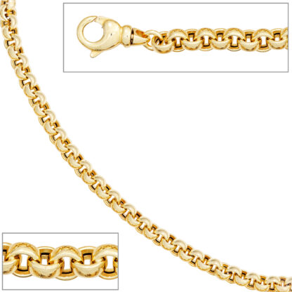 Erbskette 585 Gelbgold ca. 6,1 mm ca. 45 mm – Bild 4