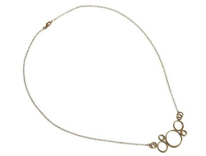 Collier BUBBLES Bronze und vergoldet – Bild 4