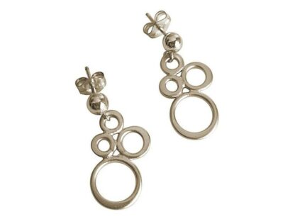 Ohrstecker BUBBLES 925 Silber – Bild 3