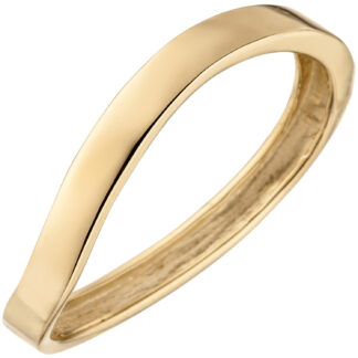 Ring geschwungen 375 Gelbgold