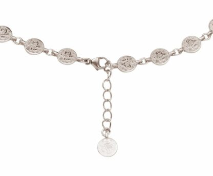 Münz-Collier 925 Silber Antik-Stil – Bild 2