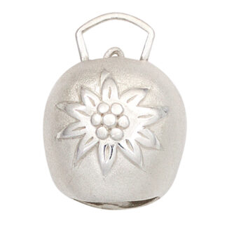 Anhänger "Kuhglocke/Edelweiß"  925 Silber