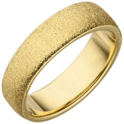 Ring 925 Silber/vergoldet und strukturiert