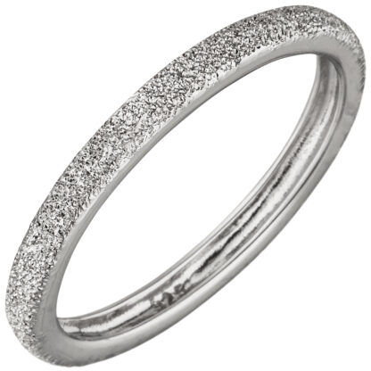 Ring 925 Silber strukturiert ca. 2,2 mm breit