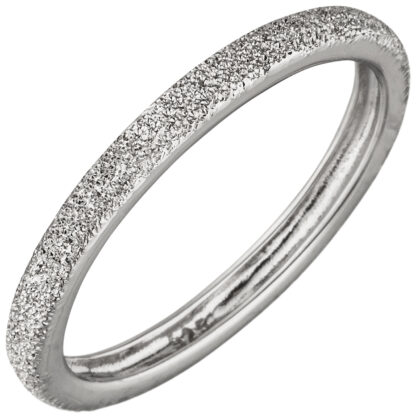 Ring 925 Silber strukturiert ca. 2,2 mm breit