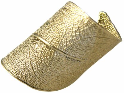 Ring "Rosenblatt" vergoldet