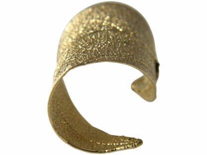 Ring "Rosenblatt" vergoldet