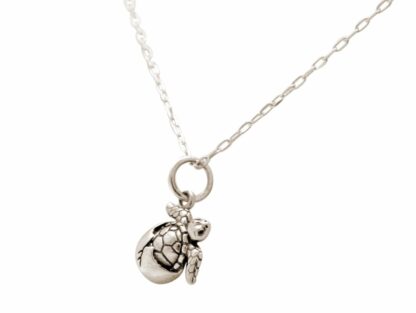 Collier mit Anhänger "Baby-Schildkröte" 925 Silber