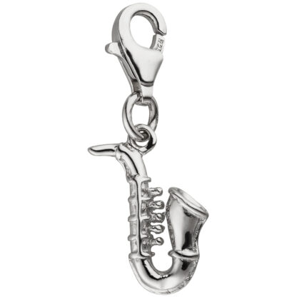 Einhänger/Charm "Saxophon" 925 Silber