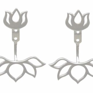 Ohrstecker "Lotus-Blüte" 925 Silber