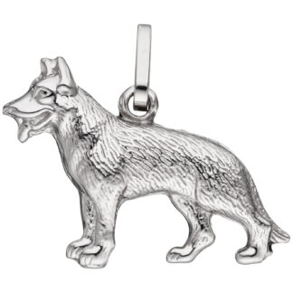 Anhänger "Schäferhund" 925 Silber