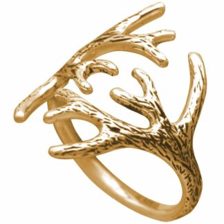 Ring „Geweih“ 925 Silber/vergoldet