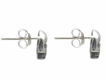 Ohrstecker "Totenkopf" 925 Silber