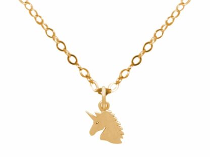 Collier "Einhorn" 925 Silber/vergoldet