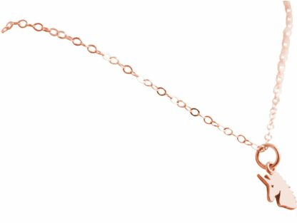 Collier "Einhorn" 925 Silber/rosévergoldet