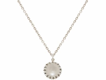 Collier "Sonnenblume mit Biene" 925 Silber/teilvergoldet