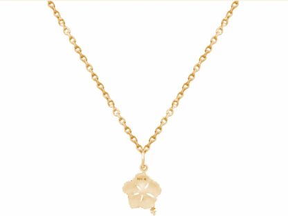 Collier "Hibiskus" 925 Silber/vergoldet