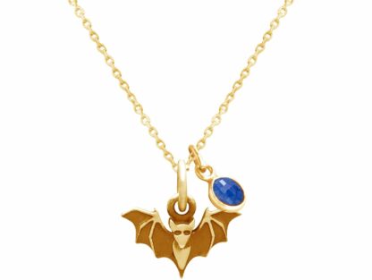 Collier "Fledermaus" 925 Silber/vergoldet